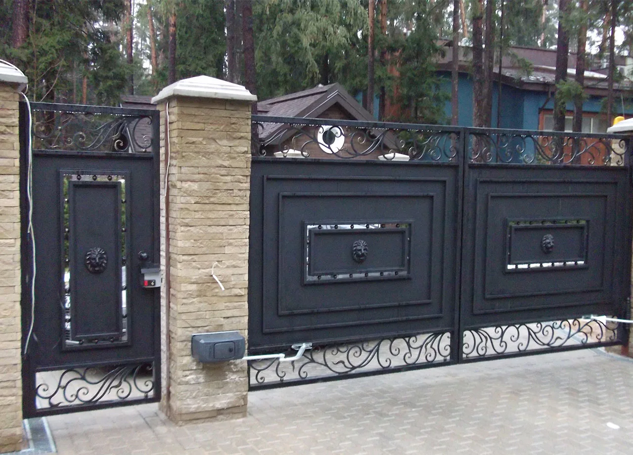 Кованные калитки